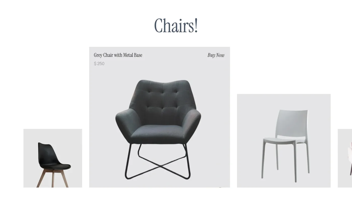 Frabruary day 13: Interactive product gallery