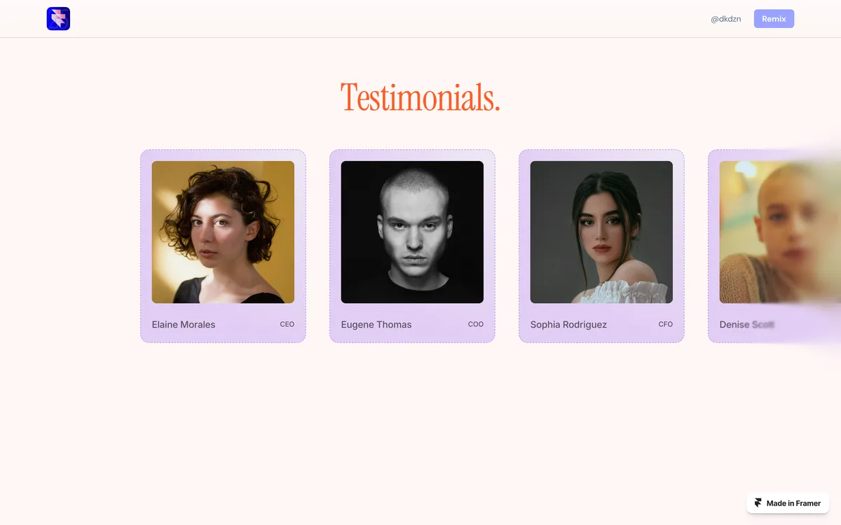 Frabruary day 19: Testimonials, finale