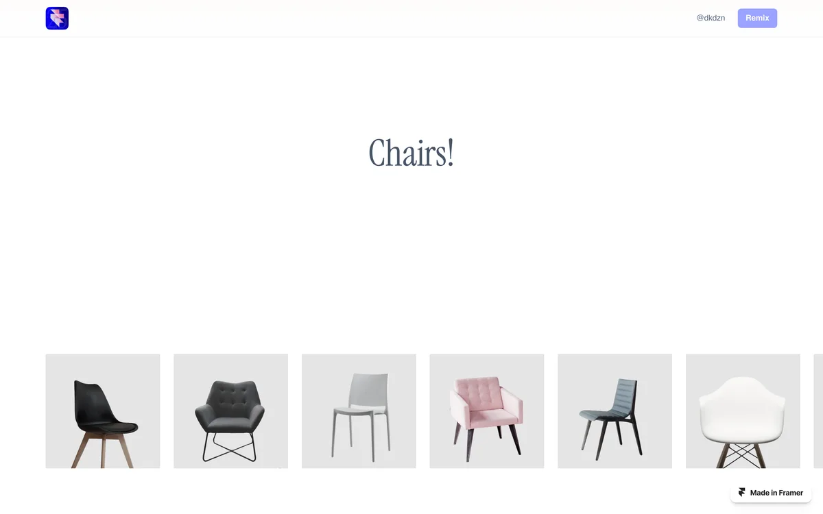Frabruary day 13: Chairs!