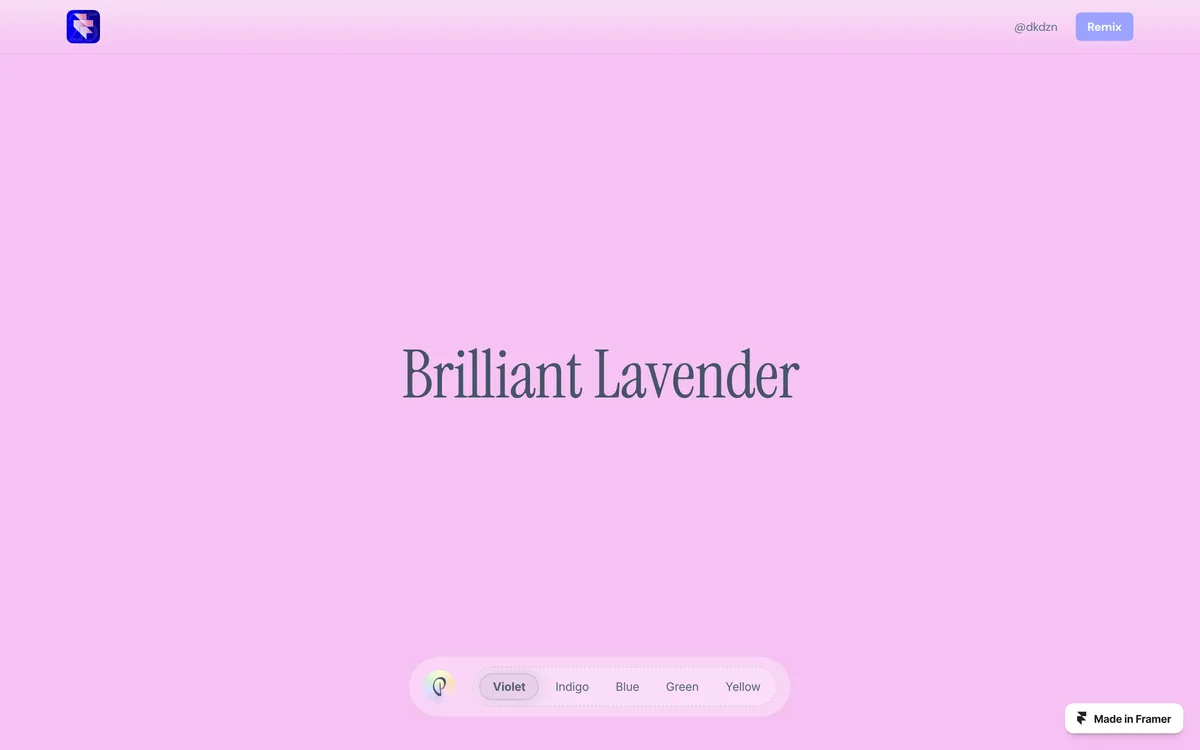 Frabruary day 3: Brilliant Lavender