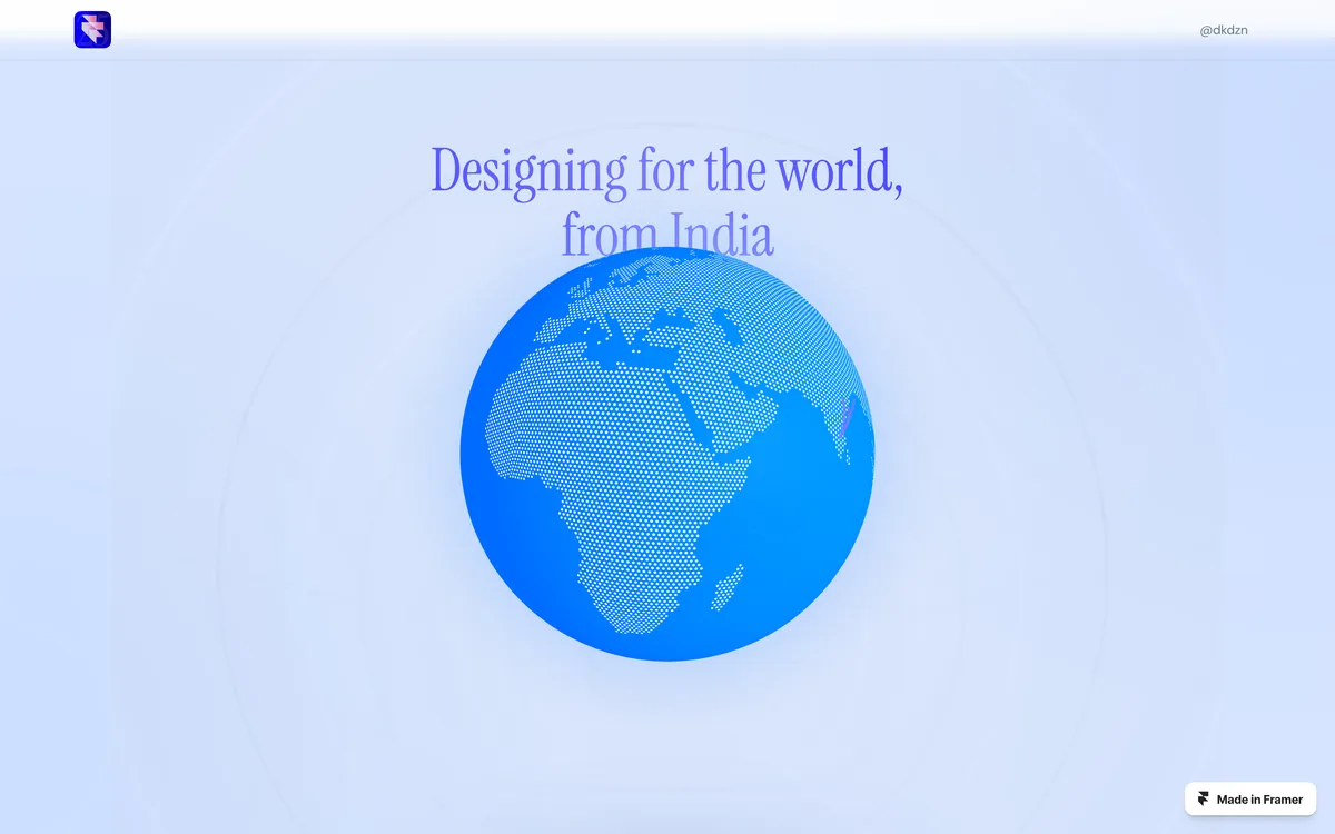Frabruary day 8: The blue globe